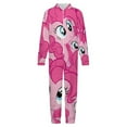 thumbnail image 4 of My Lit-tle Pony Hooded Union Suit Pajama Onesie Blanket Sleeper, 4 of 7