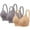 Beige#2, variant on Bras 3PCs Push Up Bra for Women Plus Size Comfort Brassiere Wide Back Underwire Bra Hide Back Fat Smoothing Bra Seamless Underwire T-Shirt Bra Gathering Solid Bra 4XL