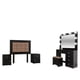 thumbnail image 2 of Recamara Matrimonial Jennifer 5 Piezas Negro - Kessa Muebles, 2 of 30
