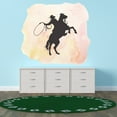 thumbnail image 3 of Country / Western / Cowgirl Wall Decals for Boys Bedroom - Horse Rider Cowboy DIY & Creativity Boy Girl Bedroom Wall Sticker - Size: 30 In x 27 In, 3 of 5