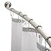 thumbnail image 3 of Bath Bliss 5891-SAT Curved Shower Rod, Satin Nickel, 3 of 4
