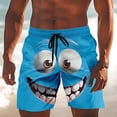 thumbnail image 3 of CHENge Board Shorts Lightweight Hawaiian Print Quick-Dry Beach Swimming Shorts with Pockets Anti-Chafe Fishing Shorts for Men, 3 of 5
