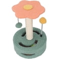 thumbnail image 3 of GFDYREE Durable Materials Cat Scratching Post, Multifunctional Design, Reinforced Base, Anxiety Reduction Bell, Adorable Appearance for Climbing Jumping (Pink), 3 of 7