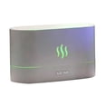 thumbnail image 2 of Flame Aroma Diffuser, Usb-Powered Cool Mist Humidifier With 7-Color Led Lights, Portable Aromatherapy Machine For Home Bedroom Office, White, 2 of 7