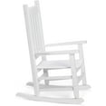 thumbnail image 3 of Child's Wood Porch Rocker - Suitable for 3-7 Years Old(White), 3 of 7