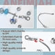 thumbnail image 4 of Stitch Charm Bracelet, Inspiration Stitch Charms Womens Snake Chain Jewelry Birthday Gifts, 4 of 5