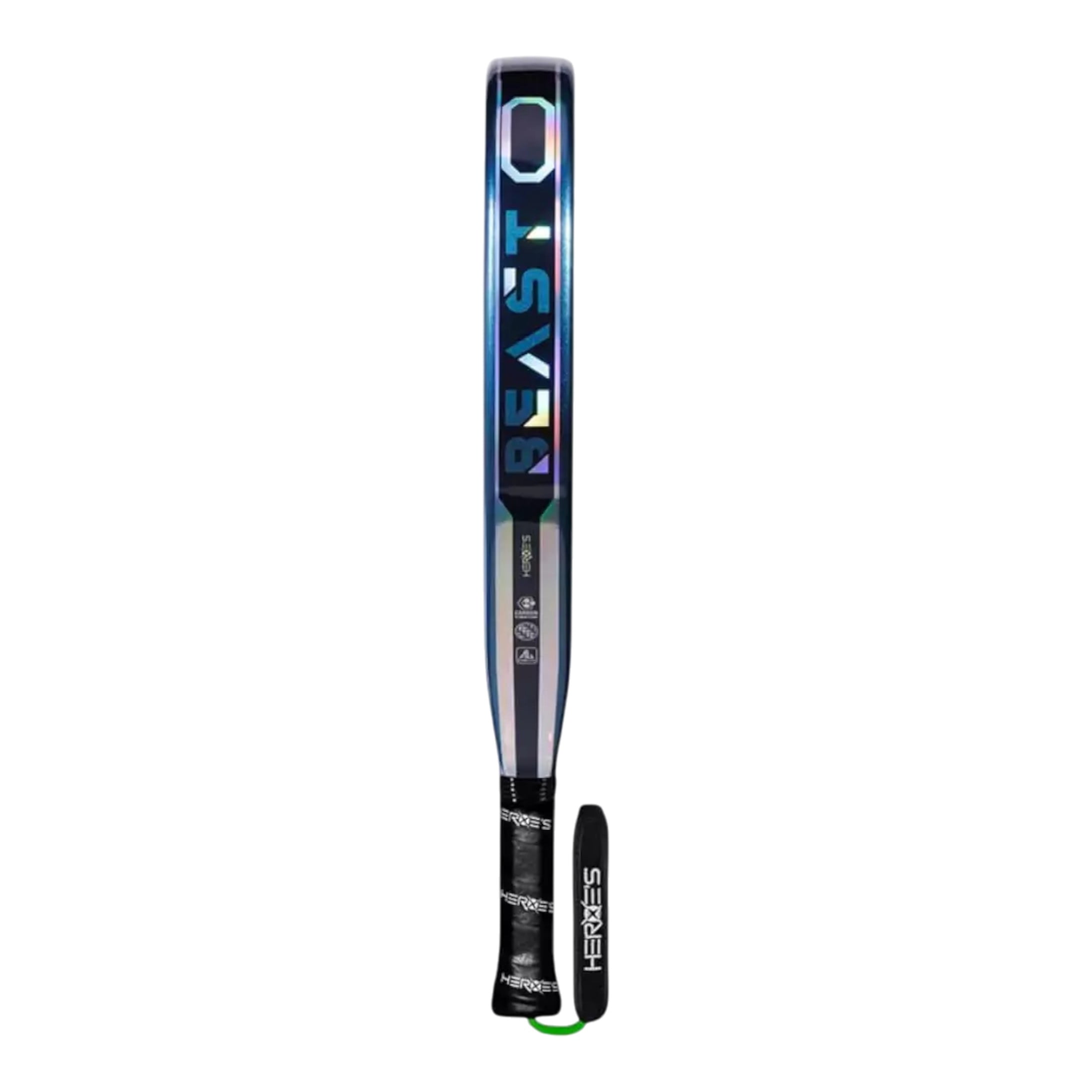 Heroe's Brand Sport BEAST 2025 Padel Racket – 100% Carbon Power & Teardrop Shape