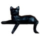 thumbnail image 3 of Estatua de gato, decoración de mesa, coleccionable, decorativa, delicada figura geométrica de gato. Gato mirando, 3 of 9