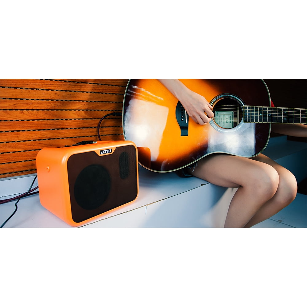 JOYO MA-10A 10W Small Acoustic Guitar Amplifier Portable Mini Guitar Practice Amp Dual Channel