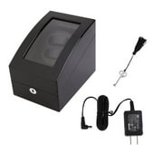 Automatic Rotation 2+3 Watch Winder Case Display Box Storage Holder Organizer