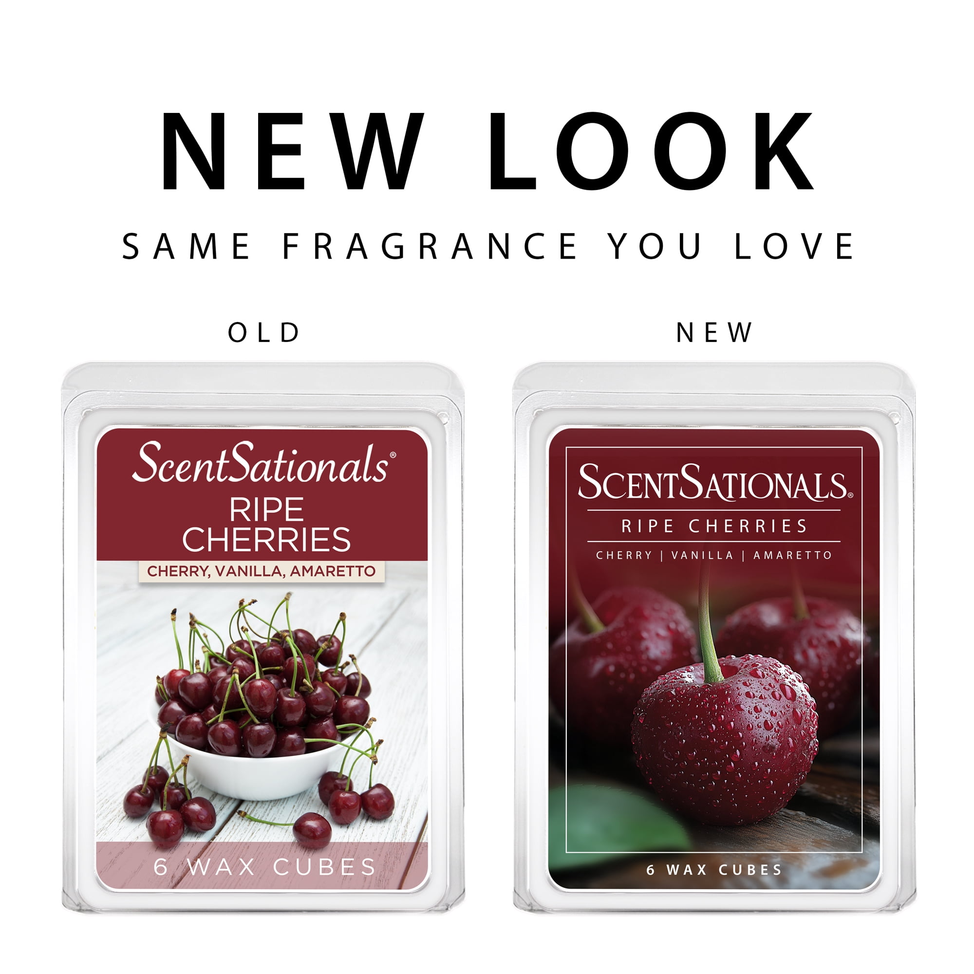 Scentsationals Ripe Cherries Scented Wax Melts, 2.5oz (1-Pack)