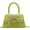 Green, variant on Crossbody Bag for Women Girls Cute Candy-Colored Tote with Patent Leather Glitter Shoulder Bag Small Square Bag