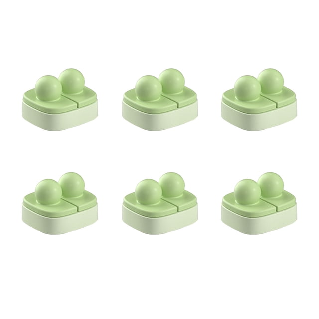 Usb Charging Cable Desktop Organizer 6-Pack 3.6*3.2*2.5cm Cable Management Devices for Wire Cable Clamps, Data Sorting and Fixing