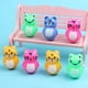 thumbnail image 4 of 4 Uds vaso Adorable Roly Poly plástico dibujos animados animales vaso sonajeros vaso juguetes, 4 of 5