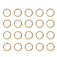 thumbnail image 2 of Round Rings For Crafts 50Pcs Wooden Craft Accessories Suitable For DIY Projects Featuring Durable Material And Smooth Texture, 2 of 4