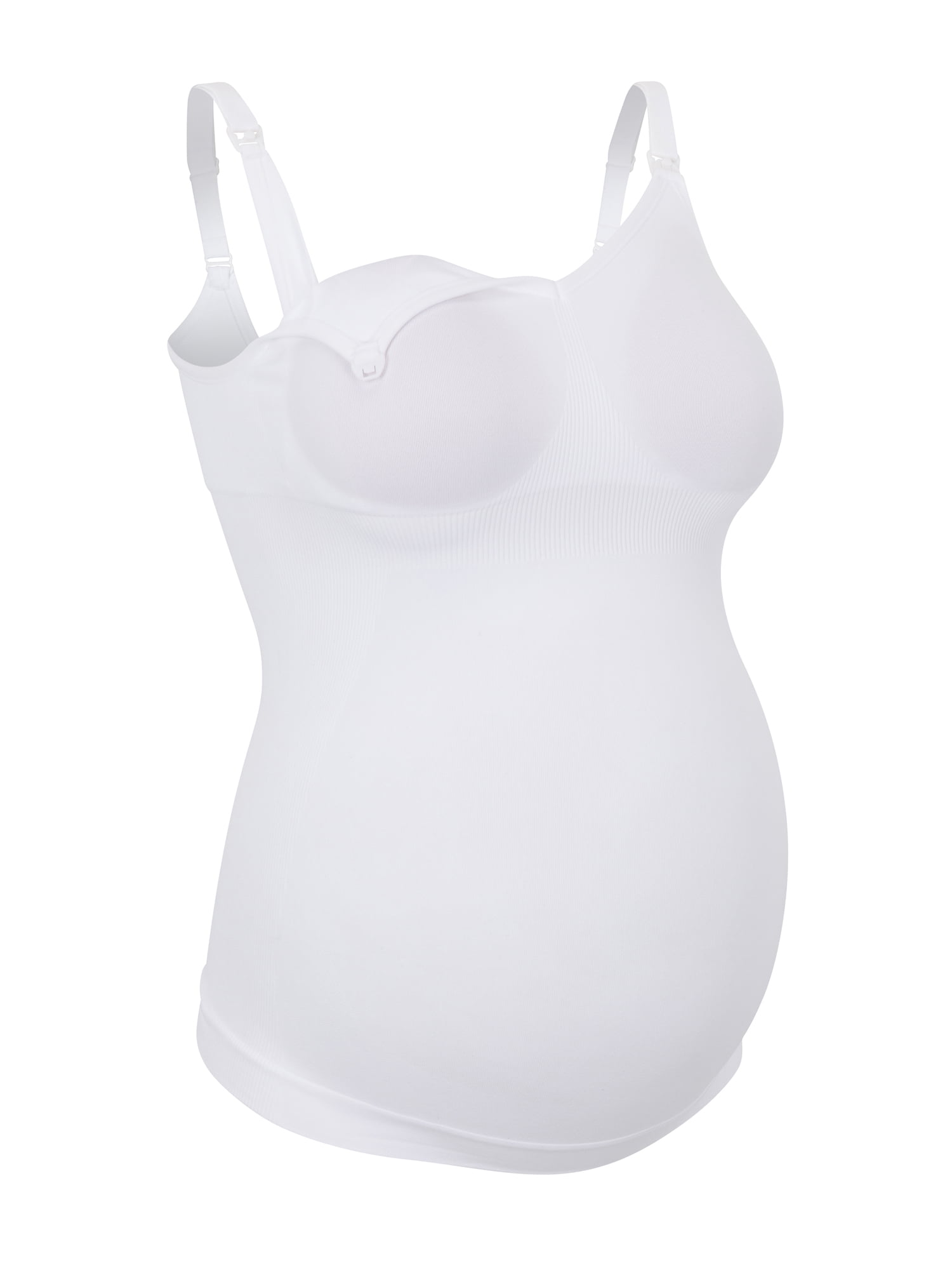Ingrid & Isabel For Every Belly Women's Maternity Seamless Nursing Cami, Sizes S-XXXL
