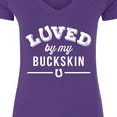 thumbnail image 4 of Inktastic Buckskin Horse Lover Idea Women's V-Neck T-Shirt, 4 of 5