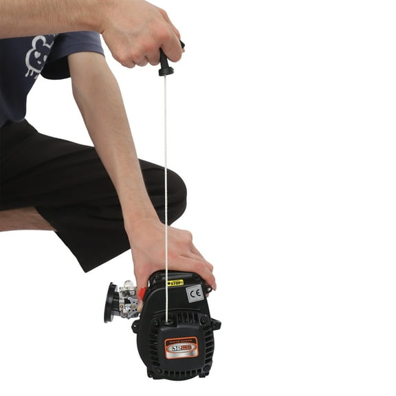 2-Stroke Engine, 32CC Motor 2-Stroke Standard Engine Kit, Gasoline Powered Engine for 1:5 HPI Baja 5B 5T SS 5SC Rovan Baja.