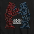 thumbnail image 3 of Rock 'Em Sock 'Em Robots - Robot Outline - Toddler And Youth Short Sleeve Graphic T-Shirt, 3 of 5
