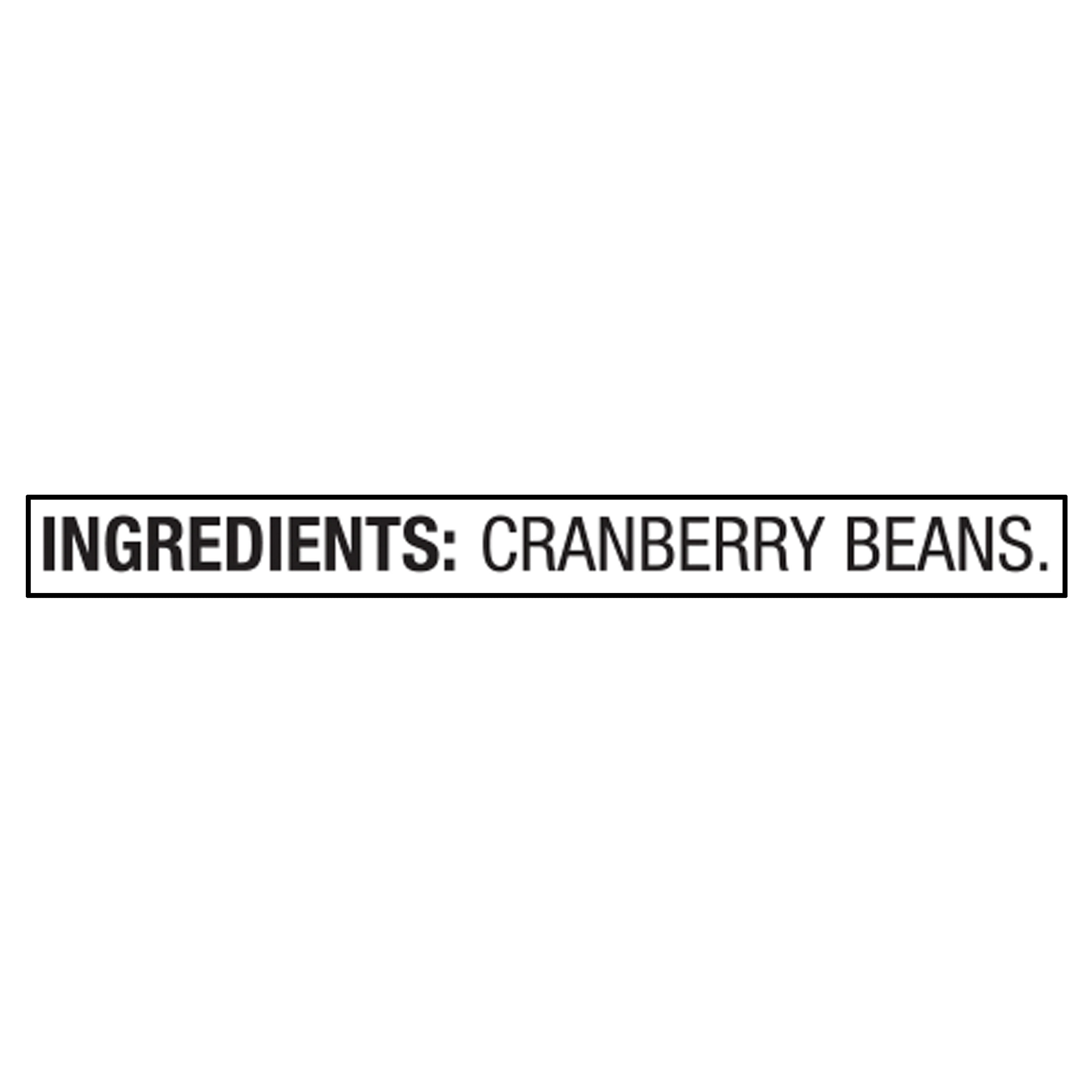 Great Value Cranberry Beans, 1 lb