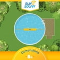 thumbnail image 6 of Sun2Solar Round 1200 Series Blue Swimming Pool Solar Cover, 8', 6 of 7