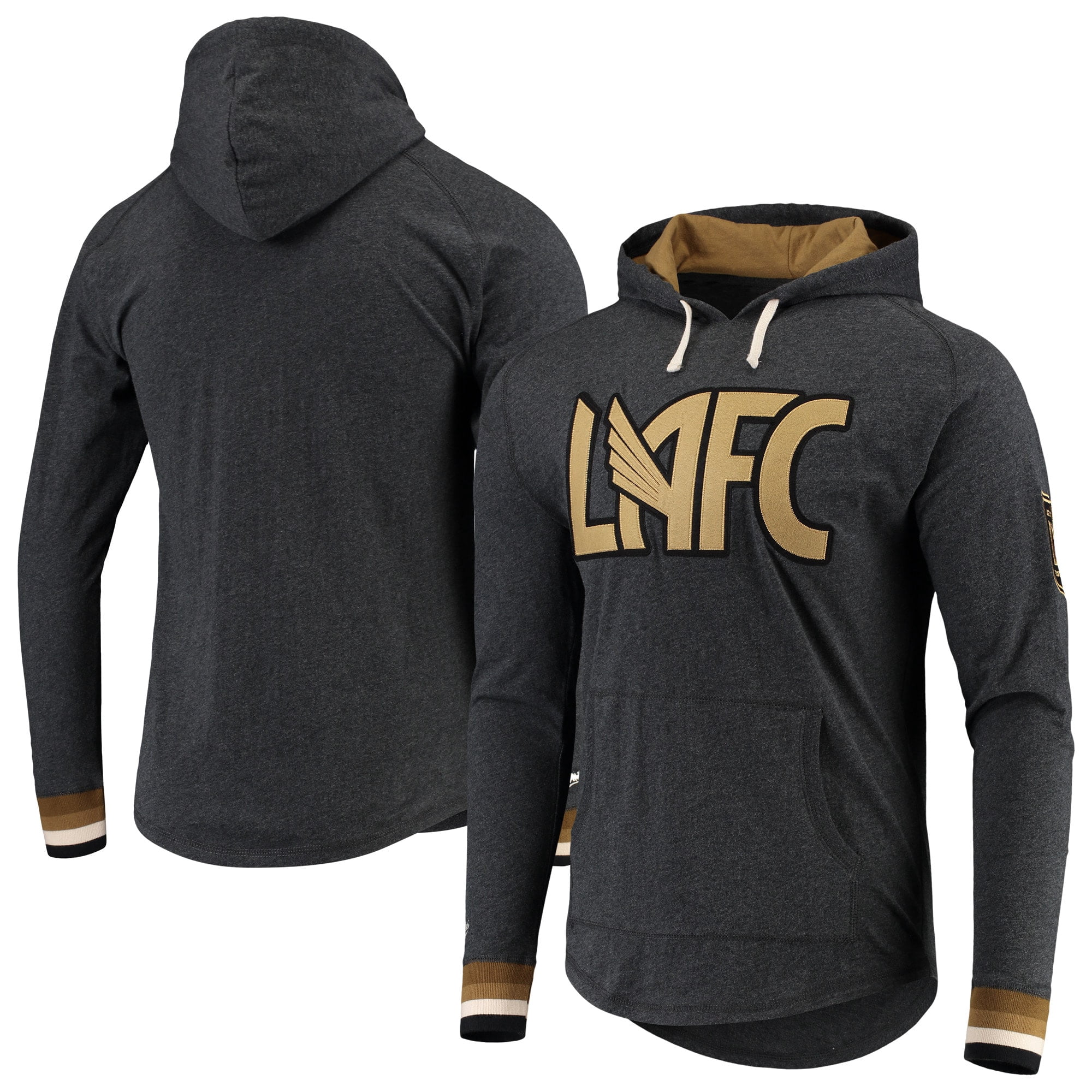 Short Sleeve Pullover Hoodie - Navy 