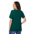 thumbnail image 2 of Woman Within Plus Size Ruffle Tee, 2 of 6