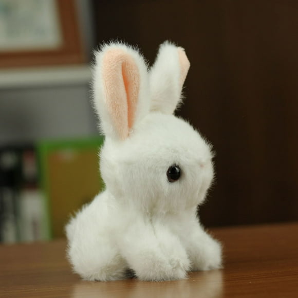 Llavero de Conejo Falso, Colgante de Conejito de Peluche, Llavero de Animal con Textura Suave, Accesorio Decorativo para Bolsa de Pascua, Adorno Adorable para Mochila, Bolso de Mano o Cartera