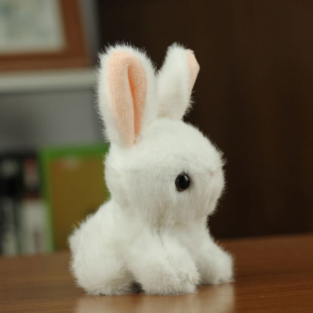 Llavero de Conejo Falso, Colgante de Conejito de Peluche, Llavero de Animal con Textura Suave, Accesorio Decorativo para Bolsa de Pascua, Adorno Adorable para Mochila, Bolso de Mano o Cartera