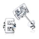 thumbnail image 1 of PROSTEEL Pendientes de botón inicial de plata esterlina para mujer Pendientes de letra E de circonita cúbica Regalo de cumpleaños de Navidad para su mamá, novia e hija, 1 of 8