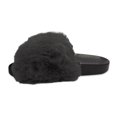 thumbnail image 3 of Lavra Women's Plush Faux Fur Slide Furry Slip On Sandals, 3 of 4