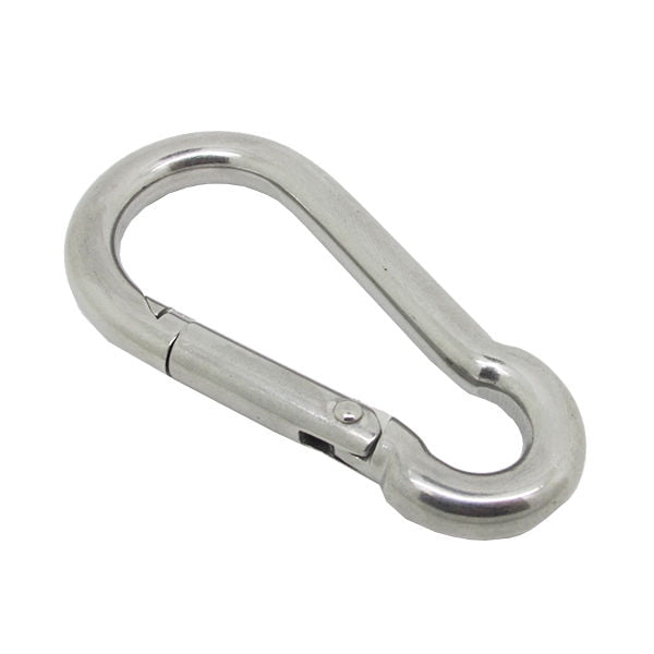 Boat Marine Clip 14cm Stainless Steel Snap Hook Carabiner 19mm Opening 