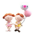 thumbnail image 4 of Conjunto de Figuras de Enamorados, Accesorios para Automóvil, Decoración en Miniatura 2 piezas, 4 of 8