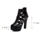 thumbnail image 4 of Zapatos de moda para mujer, zapatos de punta con fugas de estilo romano hueco, sandalias de mujer de tacón ultraalto a juego con estampado de serpiente Wmkox8yii  shjk7352, 4 of 9
