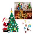 thumbnail image 1 of Árbol De Navidad De Fieltro Adornos Navideños Árbol De Navidad De Fieltro Para Paredes Ventanas Puertas seitruly HA037466-00, 1 of 6