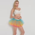 thumbnail image 4 of Falda sexy para adultos, falda de malla, falda tutú, falda de gasa de 5 capas, falda de pastel, falda de rendimiento, 4 of 6