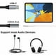 thumbnail image 3 of USB C a conector de 3,5 mm, adaptador USB C de 3,5 mm, adaptador USB C auxiliar, adaptador de audio USB C a conector auxiliar de 3,5 mm, adaptador de auriculares USB C, 3 of 5