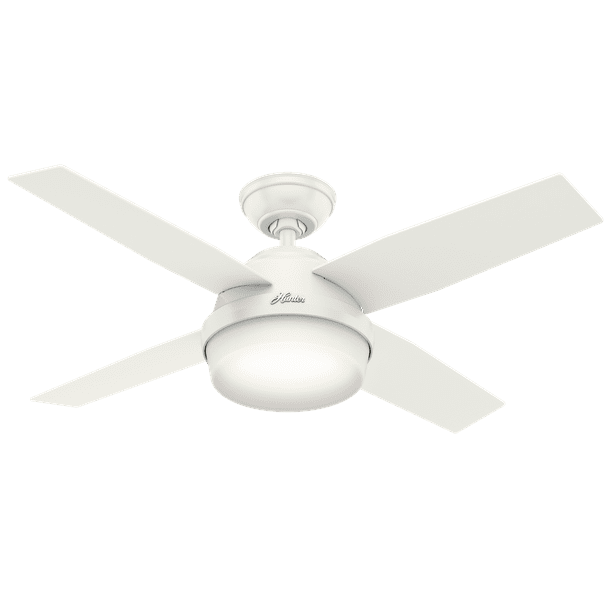 Hunter 44 Dempsey Fresh White Ceiling Fan With Light Kit And Remote Com - Hunter Ceiling Fan Light Flickers Off Hunter 44 Dempsey Fresh White Ceiling Fan With Light Kit And Remote Com - Hunter Ceiling Fan Light Flickers Off