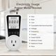 thumbnail image 5 of LCD Display Electricity Usage Power Meter Socket Energy Watt Voltage Amps Tester Wattage KWH Consumption Analyzer Monitor Outlet AC110V~130V, 5 of 5