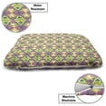 thumbnail image 3 of Geometric Pet Bed, Colorful Mosaic Polygonal Shapes, Chew Resistant Pad for Dogs and Cats Cushion with Removable Cover, 24" x 39", Multicolor, by Ambesonne, 3 of 4
