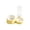 Yellow #y68, variant on BiFandian 2-in-1 Dog Water Feeder Bowl, Pet Food and Water Bowl Set with Water Dispenser for Dogs and Cats, Combined Feeding Station for Home, Crate, Travel