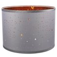 thumbnail image 1 of AURARMLET 1Pcs Grey Drum Lamp Shade Cover for Table Lamp Light Diffusion Style, 1 of 4
