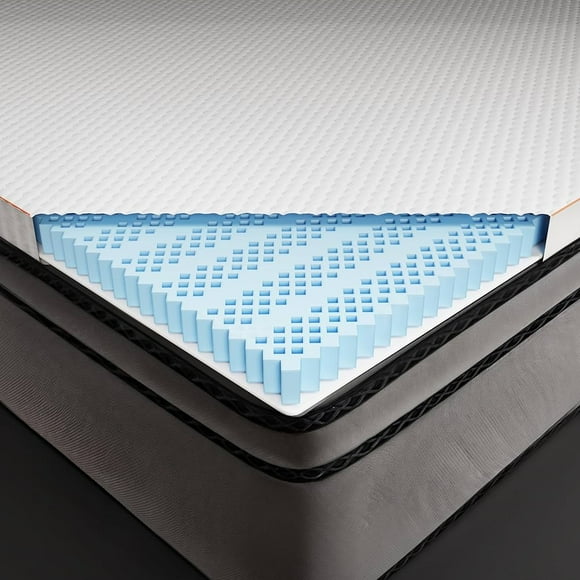 Dormeo Essential Mattress Topper Queen Bed 2 inch Plush Cooling Pad with Octacell Technology
