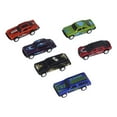 6Pcs Pull Back Cars Toys Set Zinc Alloy Pull Back Racing Car Model Toy