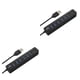 thumbnail image 3 of Sidaley USB Hub 2,0 Multi USB 2,0 Hub USB Splitter alta velocidad 6 puertos Hub TF lector de tarjetas todo en extensión de computadora Hub negro 2piezas, 3 of 5