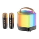 thumbnail image 1 of Altavoz Micrófono Micrófono Audio Bluetooth Inalámbrico Pequeño Altavoz Niños Familia Karaoke micrófono audio, 1 of 6
