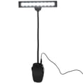 thumbnail image 2 of MasteelfCA Support de Musique à Clipser 9 LED Lampe d'Orchestre Piano Entièrement Réglable avec Câble d'Alimentation (Sans Piles, Noir), 2 of 8
