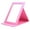 A Pink, variant on Portable Folding Vanity Mirror,Desktop Folding Mirror with Adjustable PU Leather Stand-Pink
