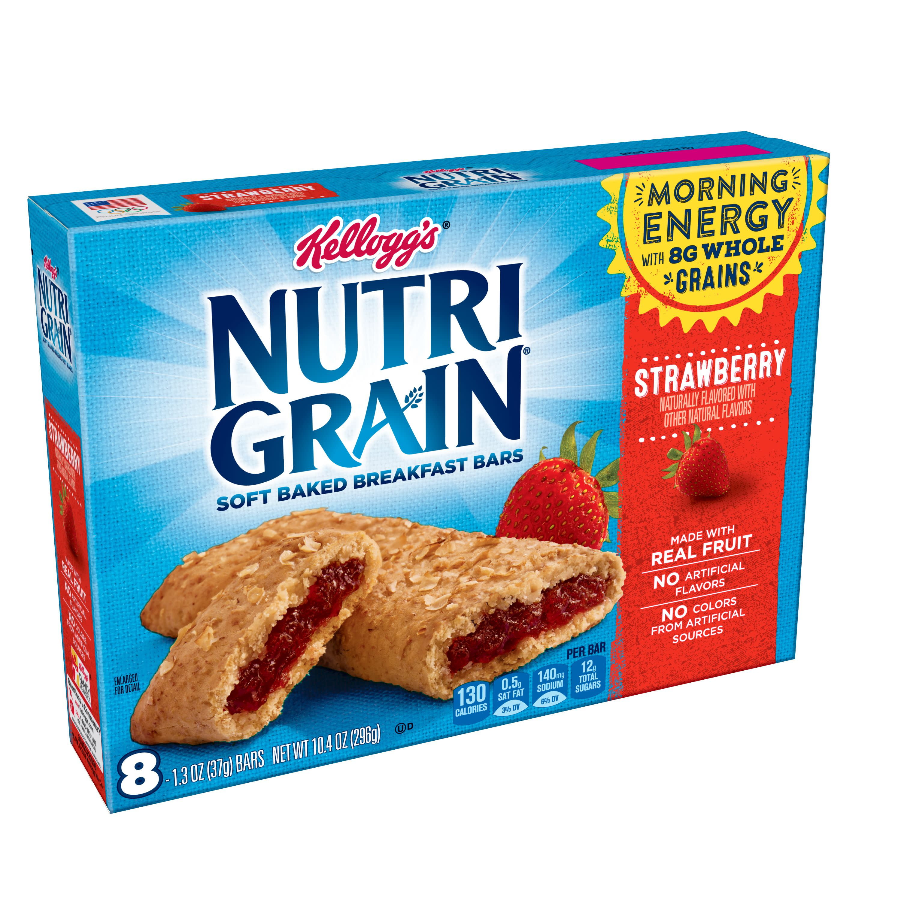 Kellogg's NutriGrain Soft Baked Strawberry Breakfast Bars 81.3 oz. Bars