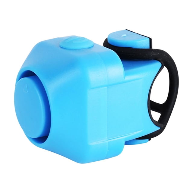 Timbre de bicicleta eléctrica, timbre de bicicleta de 130dB, timbre de ciclismo para bicicleta de montaña y carretera Azul